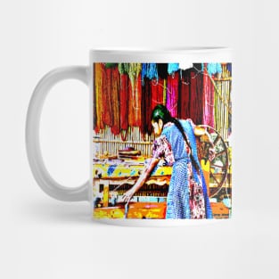 Oaxaca textile pixel professionals ecopop live color photograph Mug